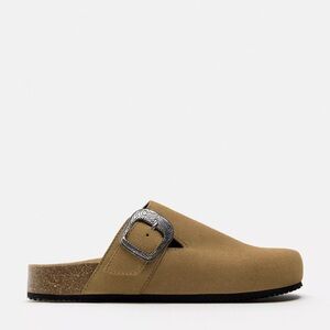 Zara Brown Suede Slip-On Shoes